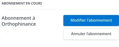 Bouton se désabonner